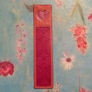 Rare COACH bookmark